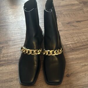 Size 10 - Gold Hardware stunning boots